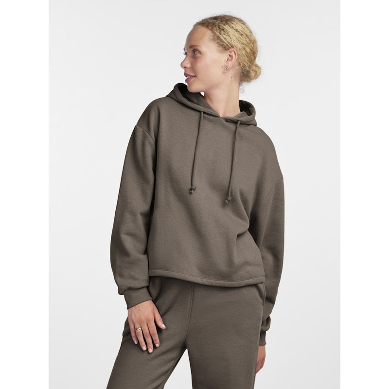 PIECES Pieces Dame sweatshirt PCCHILLI Sweatshirt Morel