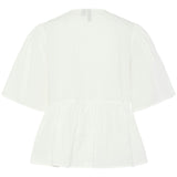 PIECES Pieces dame bluse PCMAYA Blouse Bright White