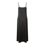 PIECES Pieces dame kjole PCJYTTA Dress Black White Dots