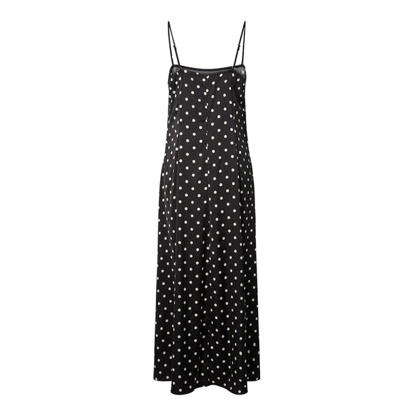 PIECES Pieces dame kjole PCJYTTA Dress Black White Dots