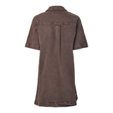 PIECES Pieces dame kjole PCSELMA Dress Hot Fudge