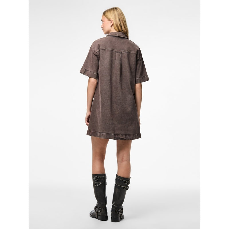 PIECES Pieces dame kjole PCSELMA Dress Hot Fudge