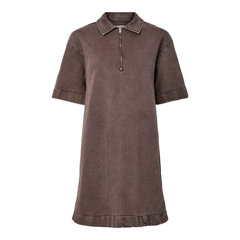 PIECES Pieces dame kjole PCSELMA Dress Hot Fudge