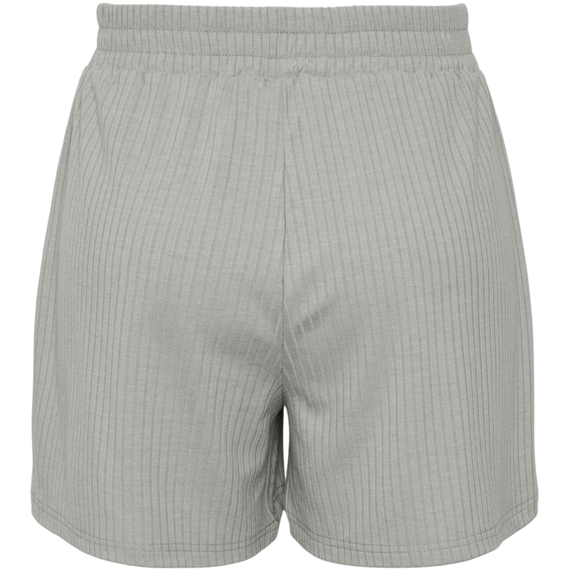 PIECES Pieces dame shorts PCKYLIE Shorts Light Grey Melange