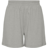 PIECES Pieces dame shorts PCKYLIE Shorts Light Grey Melange