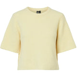 PIECES Pieces dame strik PCSILLY Knit Pale Banana MELANGE