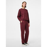 PIECES Pieces dame sweatbukser PCCHILLI Sweatpant Tawny Port