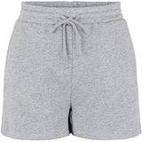 PIECES Pieces dame sweatshorts PCCHILLI SUMMER Shorts Light Grey Melange