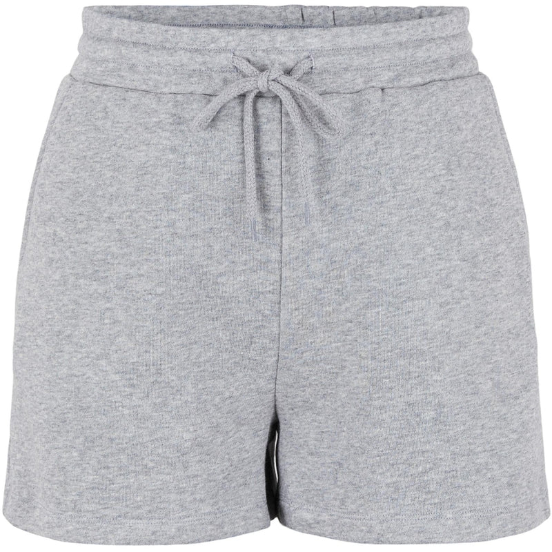 PIECES Pieces dame sweatshorts PCCHILLI SUMMER Shorts Light Grey Melange