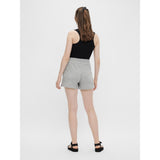 PIECES Pieces dame sweatshorts PCCHILLI SUMMER Shorts Light Grey Melange