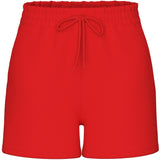 PIECES Pieces dame sweatshorts PCCHILLI SUMMER Shorts Poppy Red