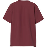 PIECES Pieces dame t-shirt PCSKYLAR T-shirt Tawny Port