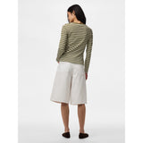 PIECES Pieces dame top PCRUKA Blouse Sphagnum CLOUD DANCER