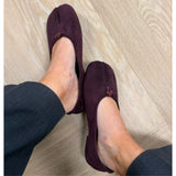 SHOES Pilea dame ballerinasko HM12-6 Ballerinas Dark red