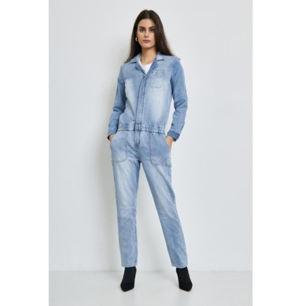 Place du Jour dame jumpsuit 92605 Denim Blue - Main Image