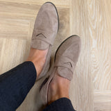 SHOES Reverie dame loafers 17FO-42 Loafers Beige