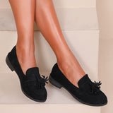 SHOES Riona dame loafers H8-966M Shoes Black