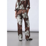 Sisters Point SISTERS POINT dame bukser ELLA Pant Brown flower