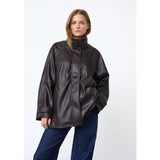 Sisters Point SISTERS POINT dame jakke LIVIO Jacket D. Chocolate