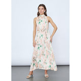 Sisters Point SISTERS POINT dame kjole EMILY Dress Green Coral Graphic