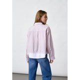 Sisters Point SISTERS POINT dame skjorte EDNA Shirt Rose/Navy