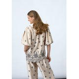 Sisters Point SISTERS POINT dame skjorte ELLA Shirt Champagne Black