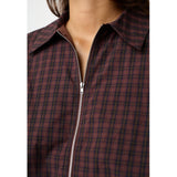 Sisters Point SISTERS POINT dame skjorte NELLY Shirt Berry Check