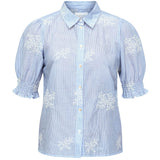 Sisters Point SISTERS POINT dame t-shirt ISOLA T-shirt Blue Stripes