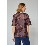 Sisters Point SISTERS POINT dame t-shirt SIS T-shirt Brown/Brown