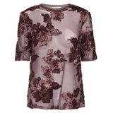 Sisters Point SISTERS POINT dame t-shirt SIS T-shirt Brown/Brown