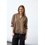 Sisters Point SISTERS POINT dame top INUSA Top Brown