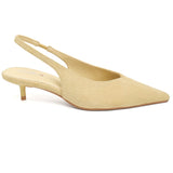 SHOES Sabela dame stiletter 9793 Shoes Yellow