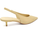 SHOES Sabela dame stiletter 9793 Shoes Yellow