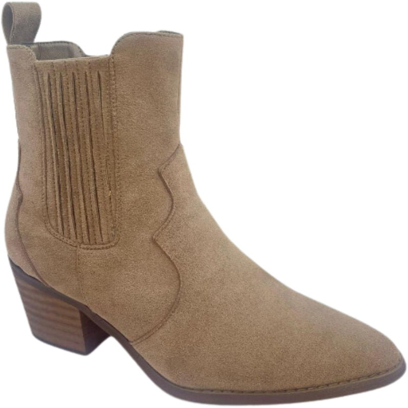 SHOES Sabine dame cowboystøvler 7885 Shoes Taupe