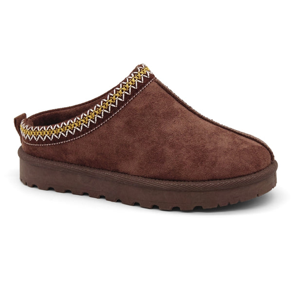 SHOES Selina dame hjemmesko OX-1095 Shoes Brown