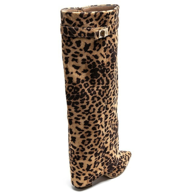 SHOES Sof Dame støvler 9501A Shoes Leopard