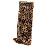 SHOES Sof Dame støvler 9501A Shoes Leopard