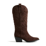 SHOES Talia dame cowboystøvler 5677-1 Shoes Brown