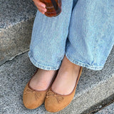 SHOES Tanja dame ballerina sko W2300 Shoes Camel