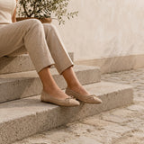SHOES Tanja dame ballerina sko W2300 Shoes Kaki
