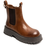 SHOES Thea dame støvler 6328 Boots Camel