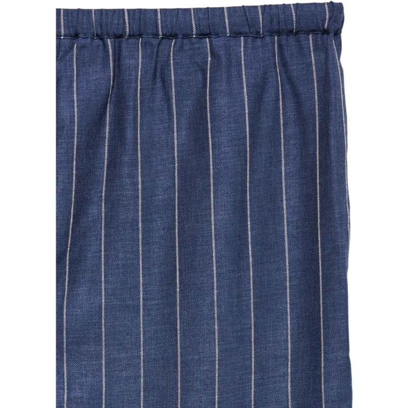 Vero Moda VERO MODA DAME BUKSER VMODETTE Pant Dark Denim Stripes White