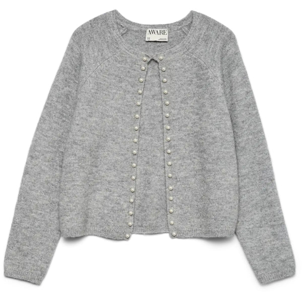 Vero Moda VERO MODA DAME CARDIGAN AWMAGALENE Cardigan Medium grey melange