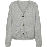 Vero Moda VERO MODA DAME CARDIGAN VMBOOM Cardigan Light Grey Melange