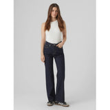 Vero Moda VERO MODA DAME JEANS VMTESSA Jeans Dark Blue Denim Rinse