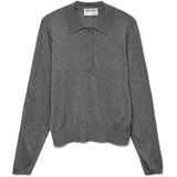 Vero Moda VERO MODA DAME POLO AWSIKITA Polo Medium grey melange
