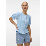 Vero Moda VERO MODA DAME SHORTS VMTESS Shorts Light Blue Denim