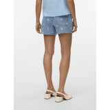 Vero Moda VERO MODA DAME SHORTS VMTESS Shorts Light Blue Denim