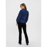 Vero Moda VERO MODA DAME SKJORTE VMNILY Shirt Dark Blue Denim