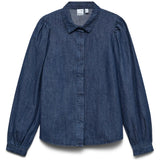 Vero Moda VERO MODA DAME SKJORTE VMNILY Shirt Dark Blue Denim